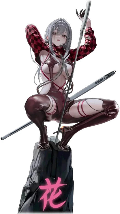 Nikke Goddess of Victory Scarlet Racer's High SB01-008 UR Pilgrim Holo KR NM
