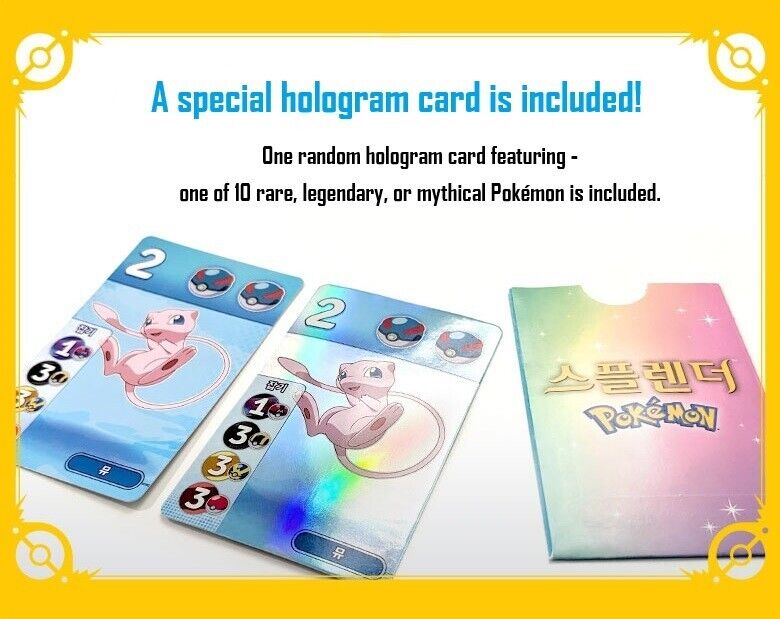 Splendor Pokemon Edition Board Game Korea Exclusive Version Pikachu Korean