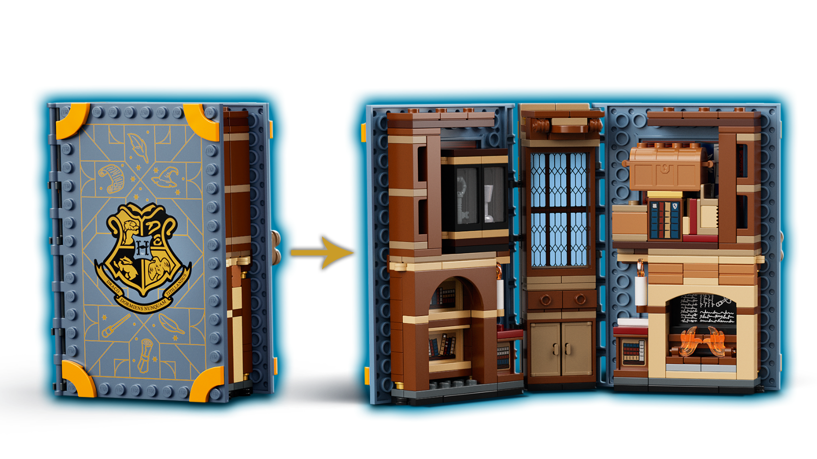 LEGO Hogwarts Moment Charms Class Harry Porter Cho Chang Professor flitwick f/s