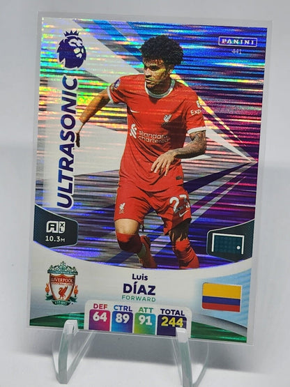 Panini Adrenalyn XL Premier League 2024 #441 Luis Diaz Ultrasonic Liverpool