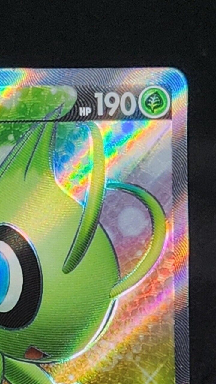 Celebi V 071/070 HOLO SR s6K  Jet Black Spirit Pokemon Card Korean