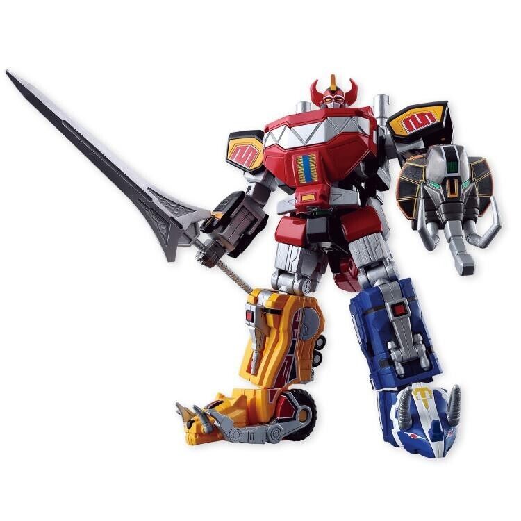 Megazord scale model kit Bandai Super Mini PLA Mighty Morphin Power Rangers