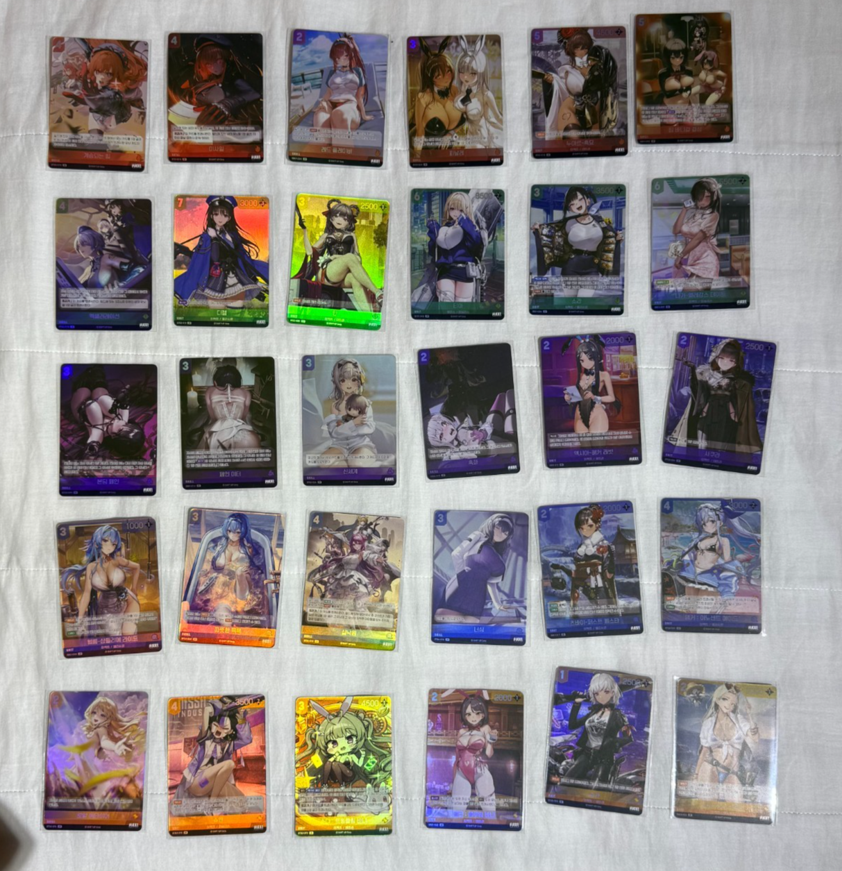 Nikke Nivel Arena SB01 Special Booster SR Card Set 30 Cards Korean Ver