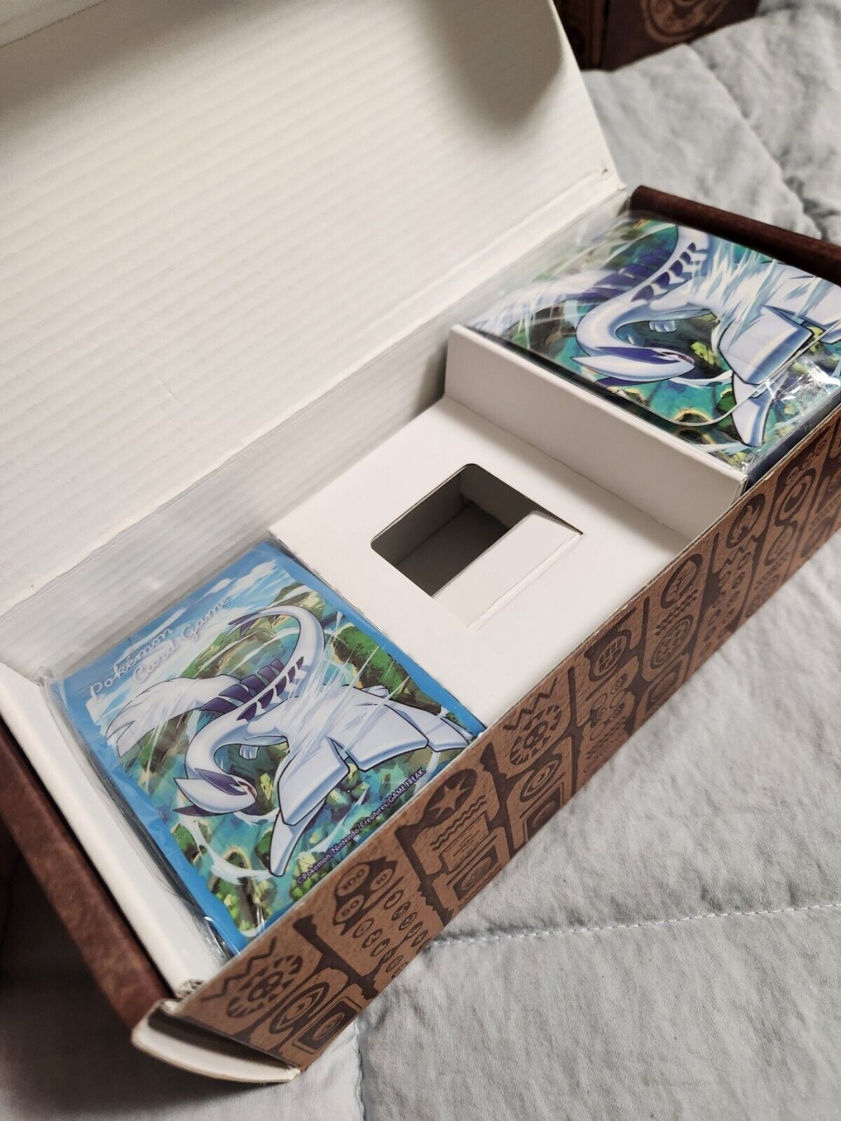Mystery Box Lugia Deck Case Deck Shield Regieleki Regidrago Pokemon card Korean