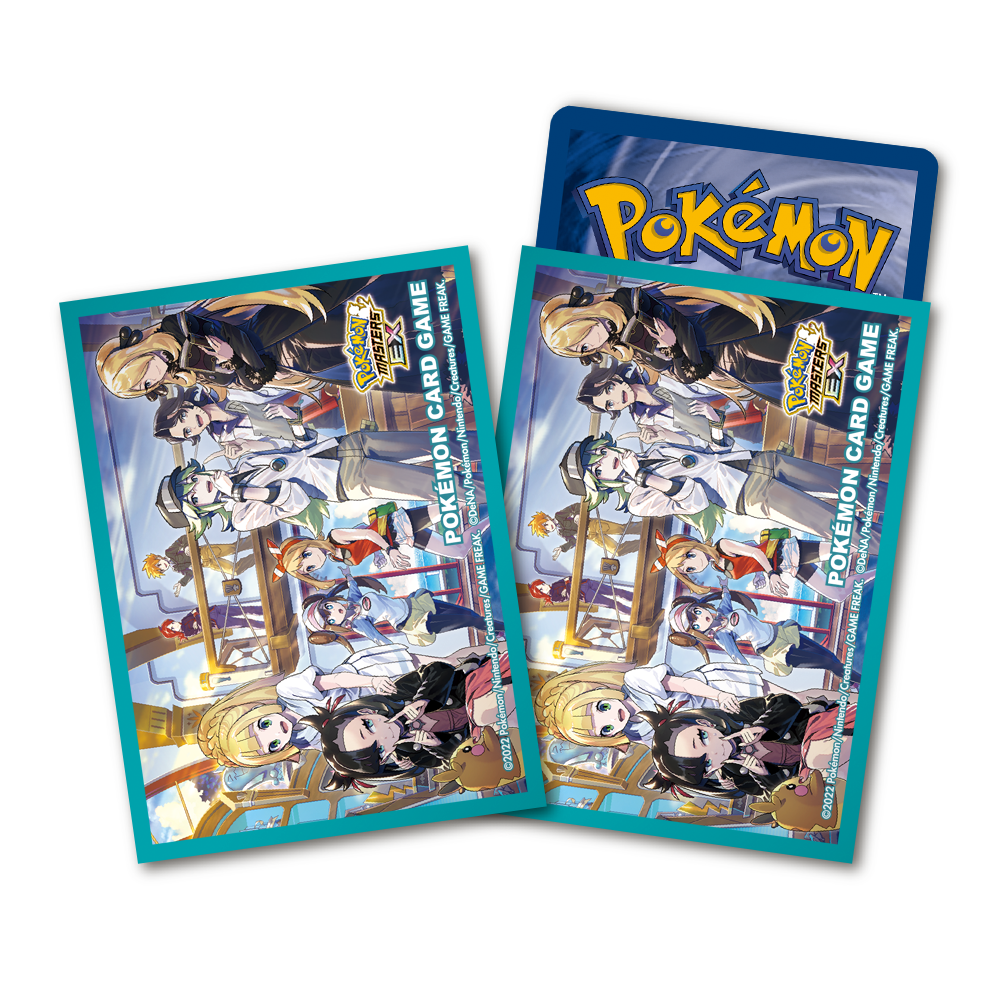 Pokemon Trainers Salon Playmat Deck Case Stickers collection file sleeves new