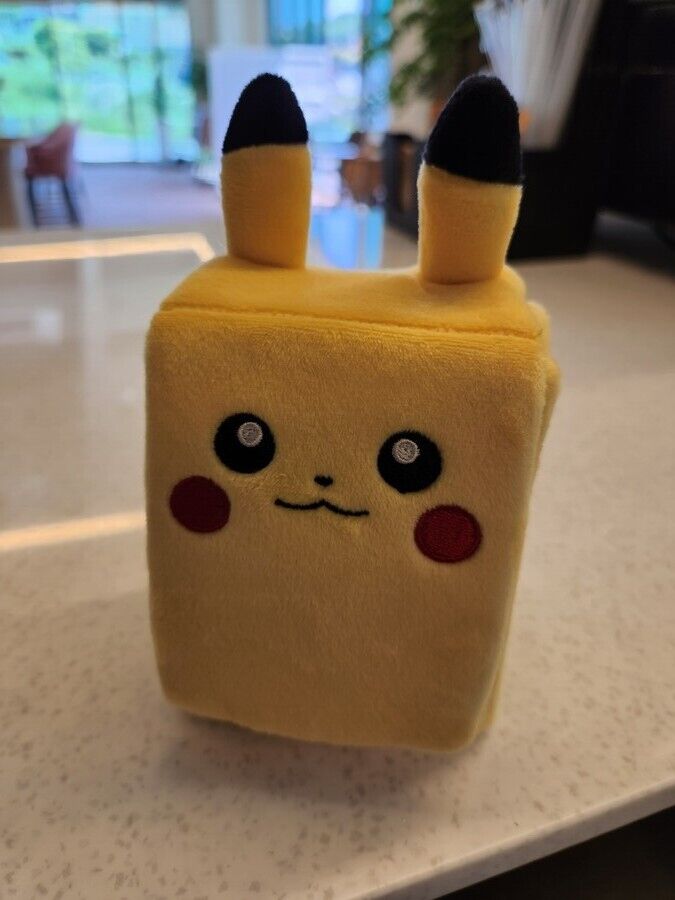 Pikachu Plush Deck Case Pokemon Card Scarlet & Violet Sealed in Stock FASTSHIP