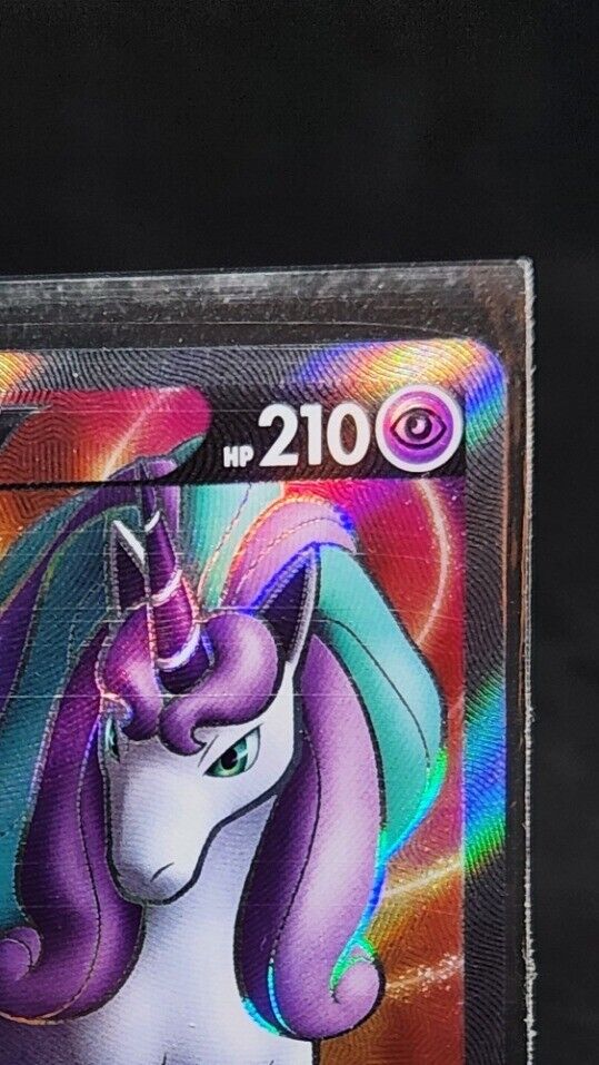 Galarian Rapidash V SR 074/070 Holo Card Pokemon Korean Silver Lance s6H EX-NM