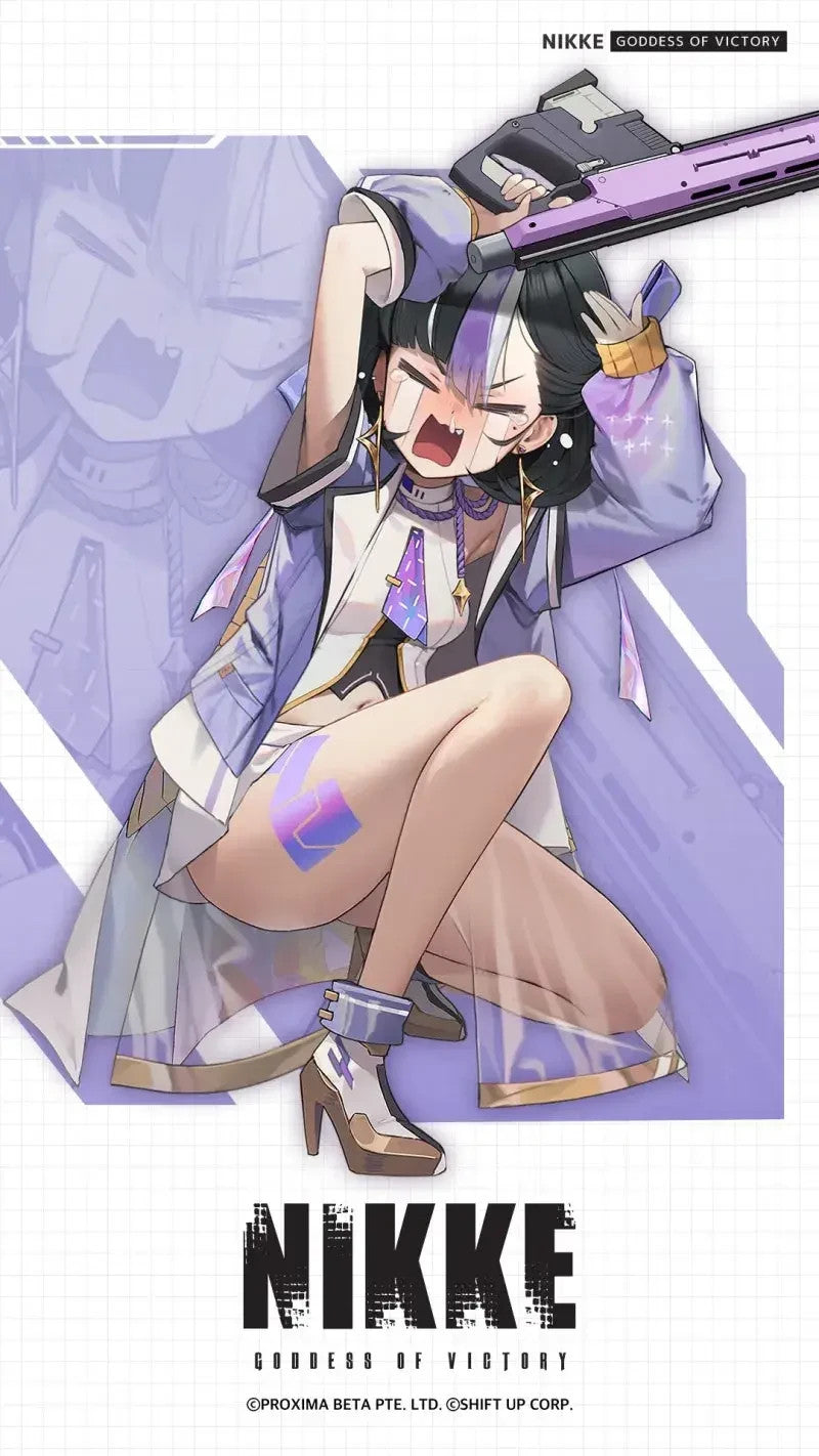 Nikke Nivel Arena Shuen SR BT03-075 Full Art Holo Missilis CEO Korean