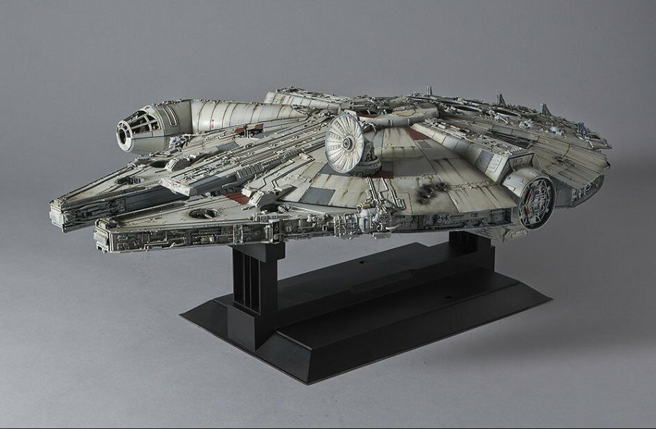 PG Millennium Falcon plastic model kit BANDAI Star Wars LED Kit included