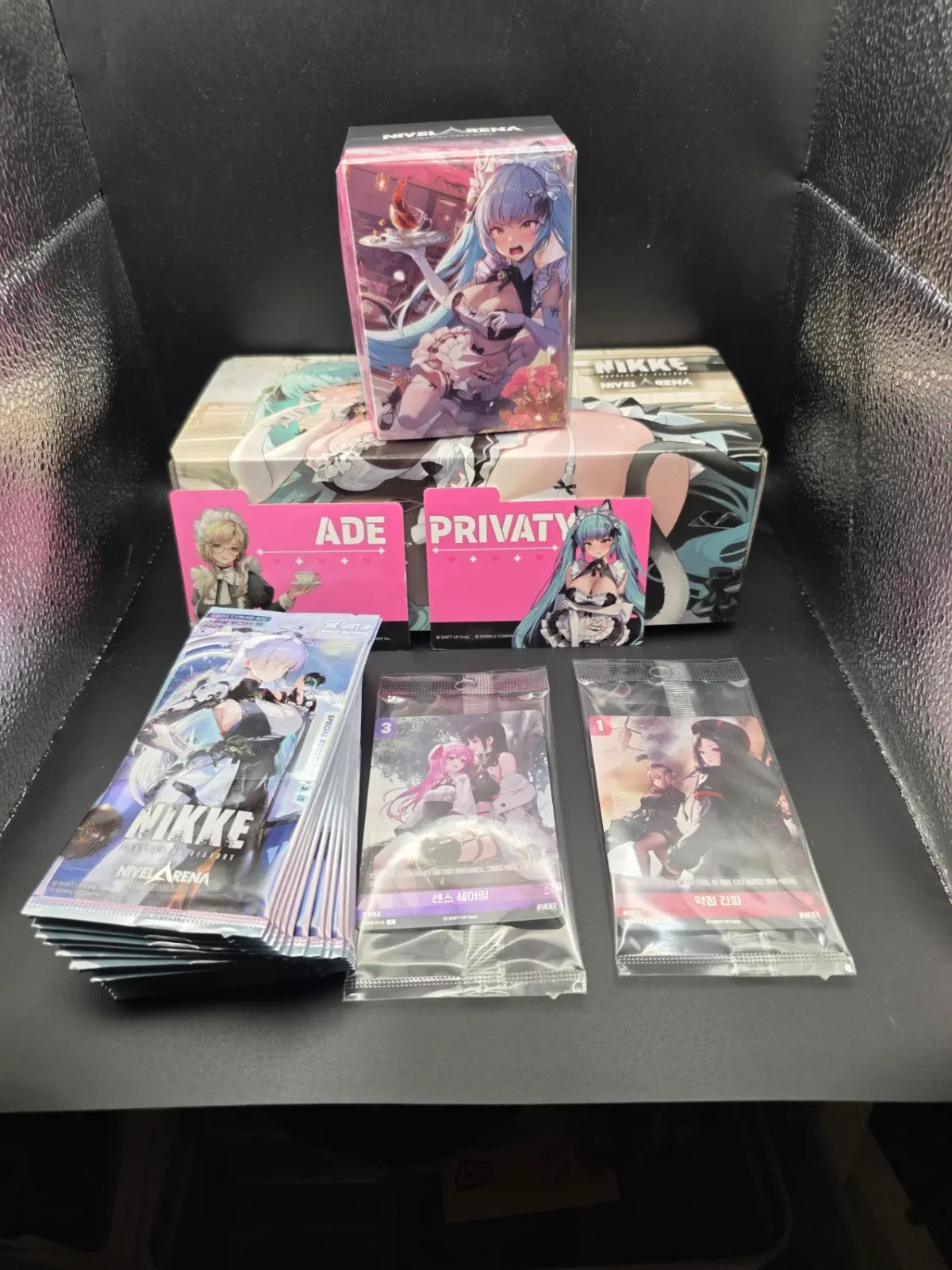 Nikke Goddess of Victory AGF 2025 Collection Box Sealed SB01 Privaty Maid KR