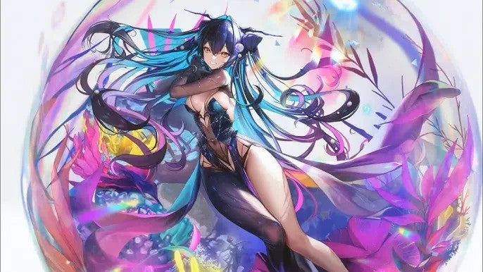 PSA10 Nikke Nivel Arena Little Mermaid Abyssal Flower SPL BT03-035 Signature KR