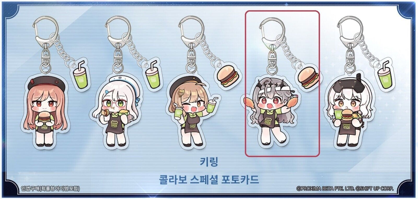 Nikke: Goddess of Victory Frank Burger Collaboration Korea Exclusive Redeem code