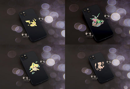 Pokemon Sticker [Hanbok Edition] mother-of-pearl lacquerware sticker