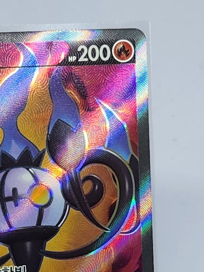 Chandelure V SR 102/100 S8  Fusion Arts HOLO Korean NM Pokemon Card