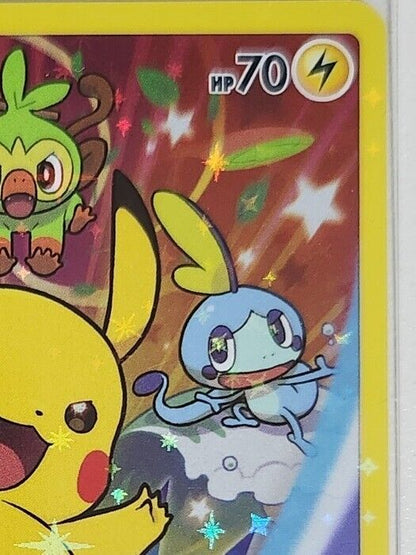 Pickachu Promo Card Pokemon card game Sword &Shield 203/S-P version 2022 Korean