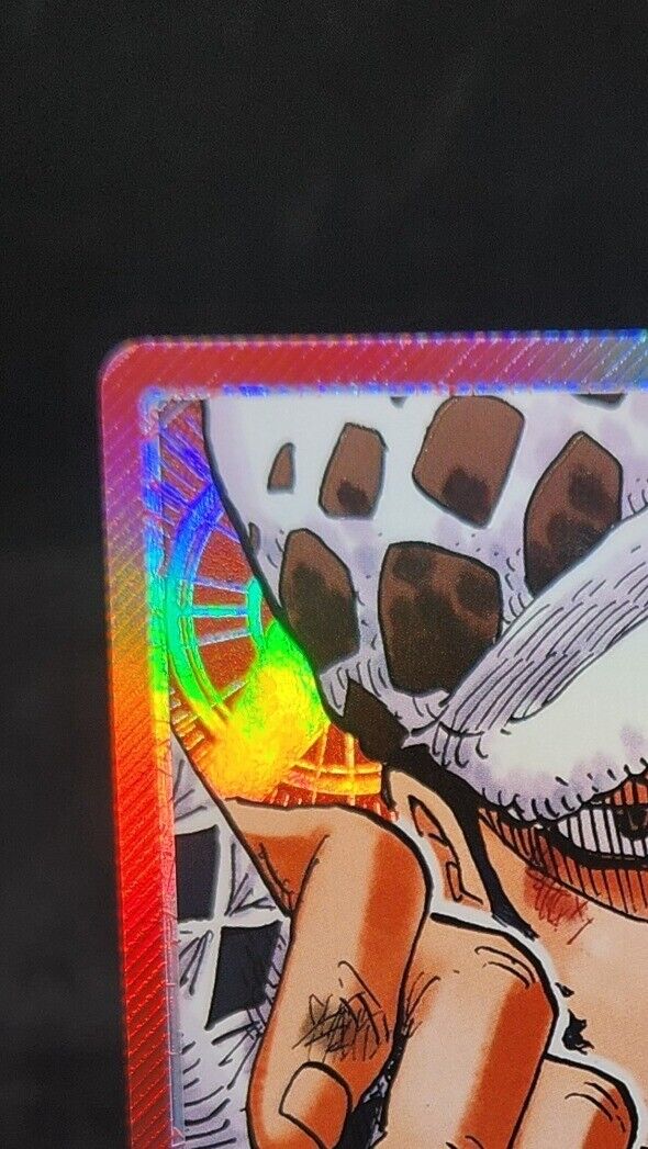 One Piece PRE-ERRATA Trafalgar Law Leader OP01-002 Parallel Alt Art Korean