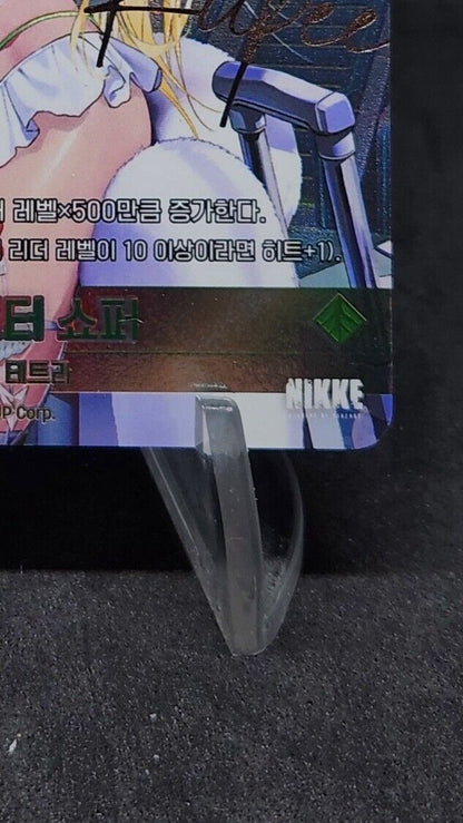 Rupee : Winter Shopper BT01-040 SPR Signature card Nivel Area Nikke BT01 EX - NM