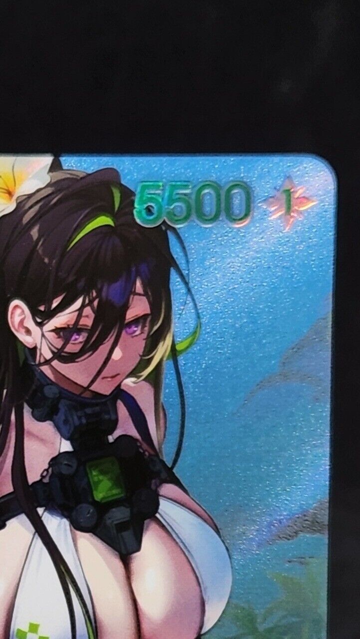 Guilty Wave of Disbelief BT01-034 SPR Signature card Nivel Area Nikke NM