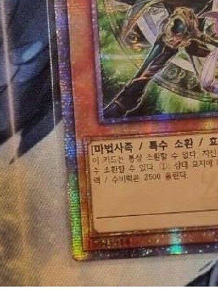 Magicians of Bonds and Unity DUNE-KR000 25th Secret rare Korean YuGiOh OCG