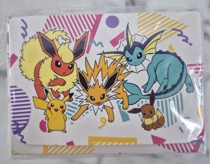 PIKACHU & EEVEE FRIENDS PTCG Playmat deck case 2025 Korea Exclusive full set