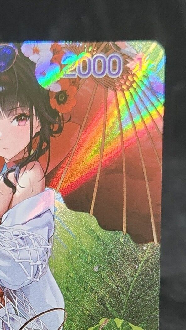 Sakura Bloom in Summer BT01-061 SPR Signature card Nivel Area Nikke BT01