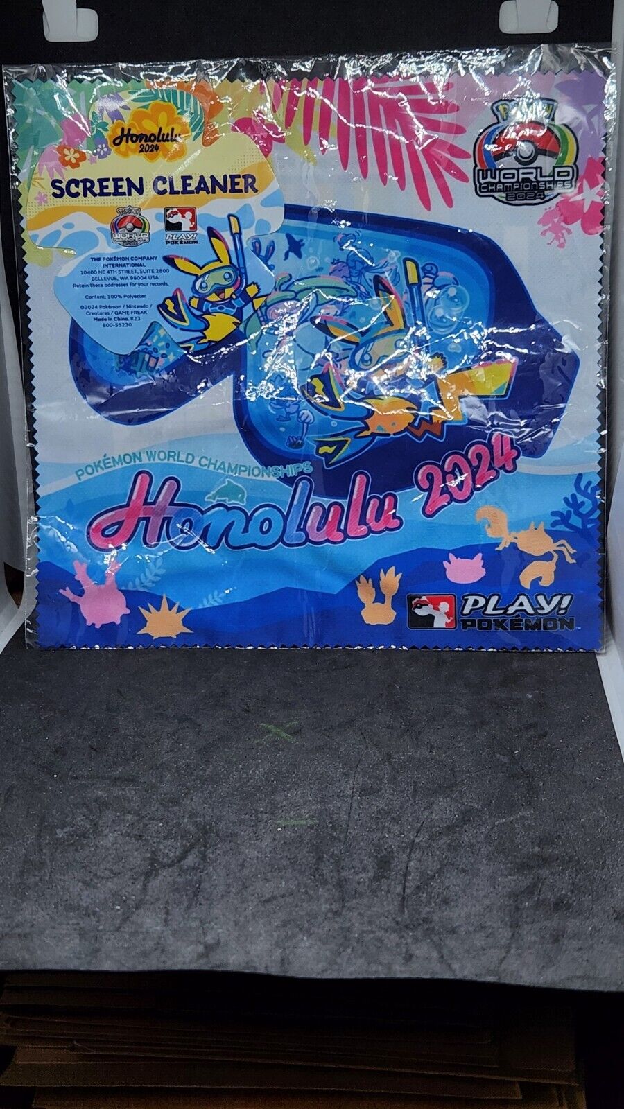 Screen Cleaner 2024 Pokemon World Championships Honolulu Hawaii