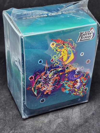 Pickachu Raging volt charizard Deck Case 2025 Korean Regional League Exclusive