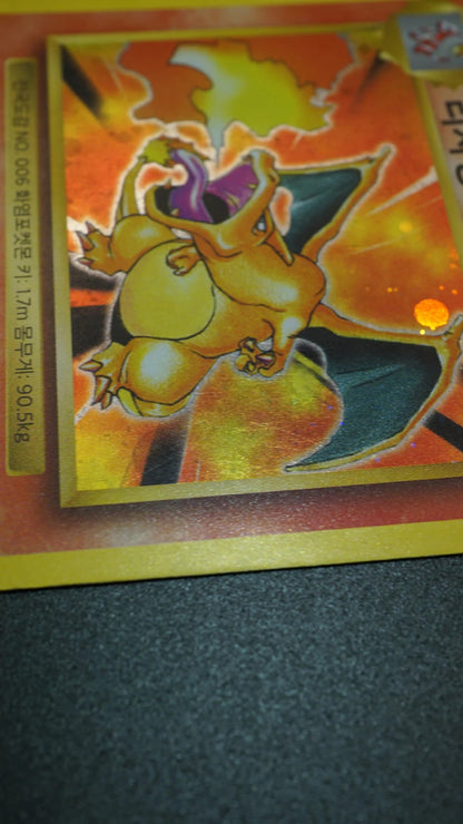 Charizard 011/100 R CP6 Evolutions 20th Anniversary Promo Korean Pokemon Card HP
