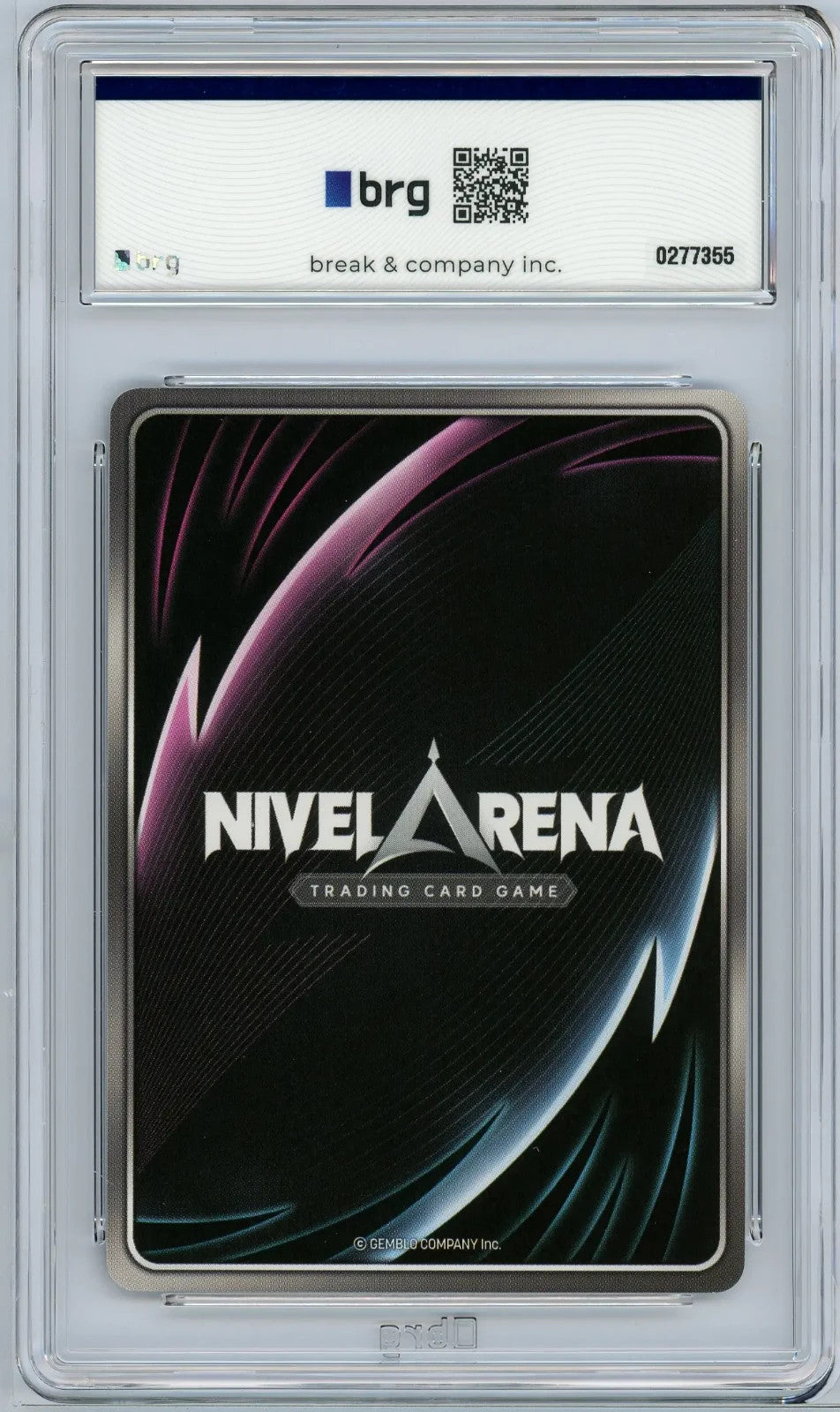 Nikke Nivel Arena Grave BT02-022 SPR Signature The Kingdom BRG 10 Gem Mint KR