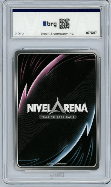 Nikke Nivel Arena Naga Last Girlhood SPR Signature BT03-028 BRG 10 Gem Mint KR