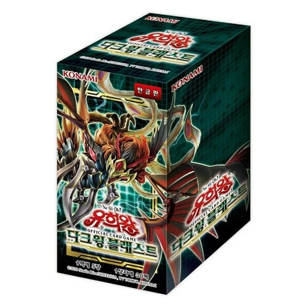 Konami Yu-Gi-Oh! OCG Darkwing Blast Booster Box SEALED Korean