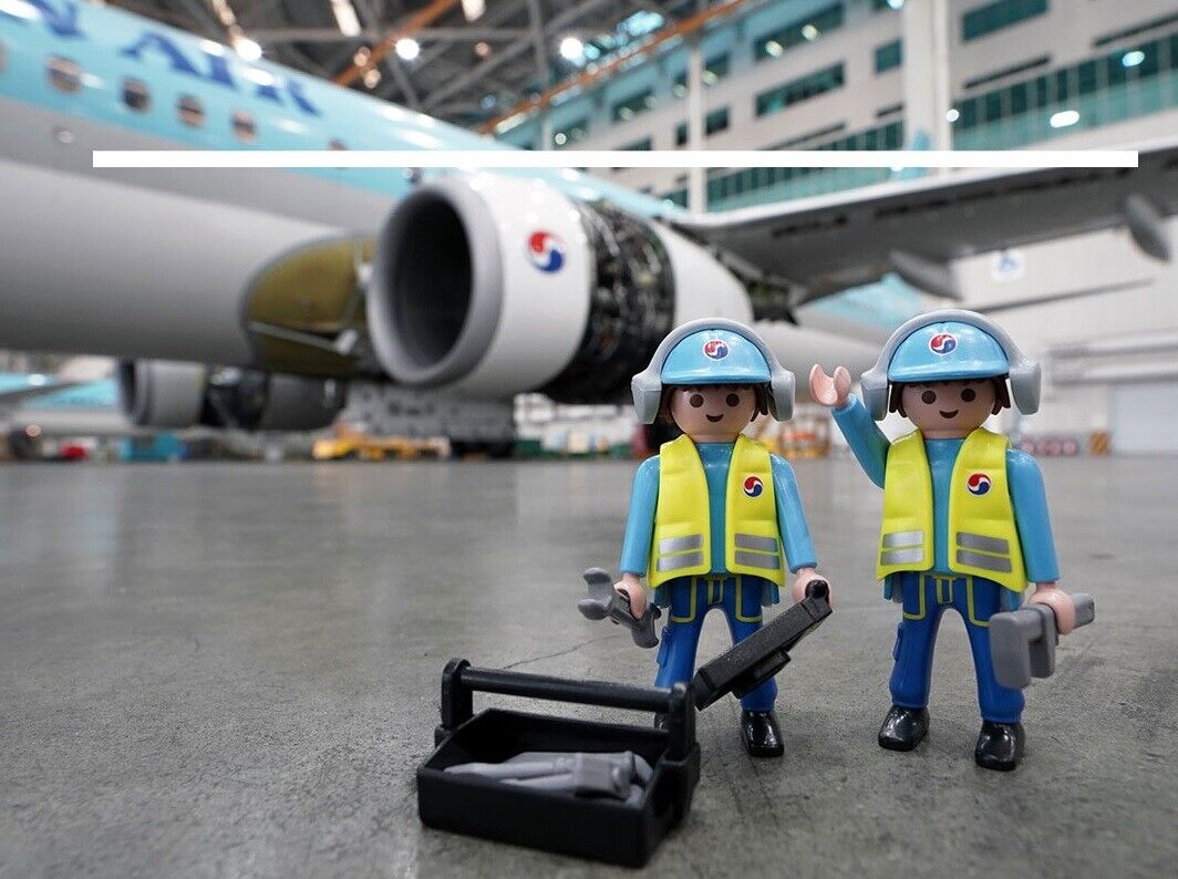 [Playmobil]Playmobil Korean Air Exclusive edition Mechanics 4-99 71019 