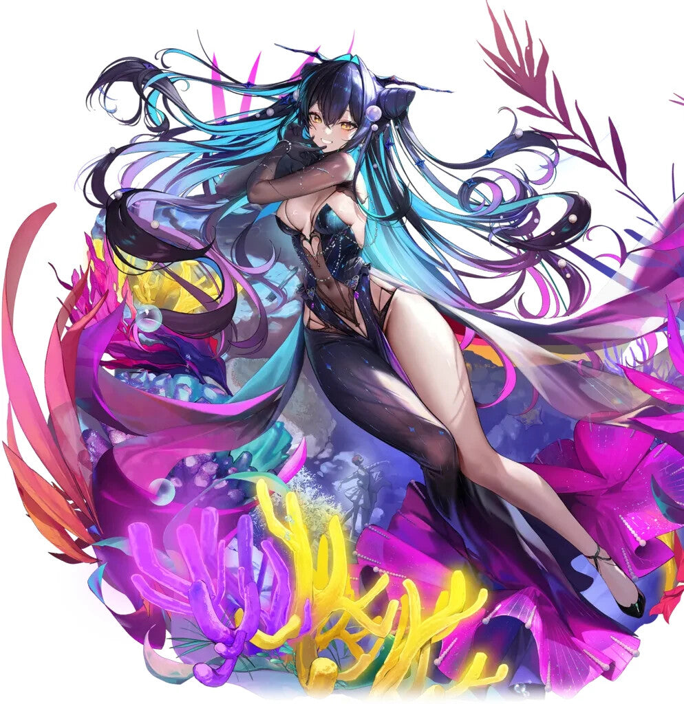 Little Mermaid Abyss Flower L BT03-035 LEADER Unbreakable Nivel Arena Korean