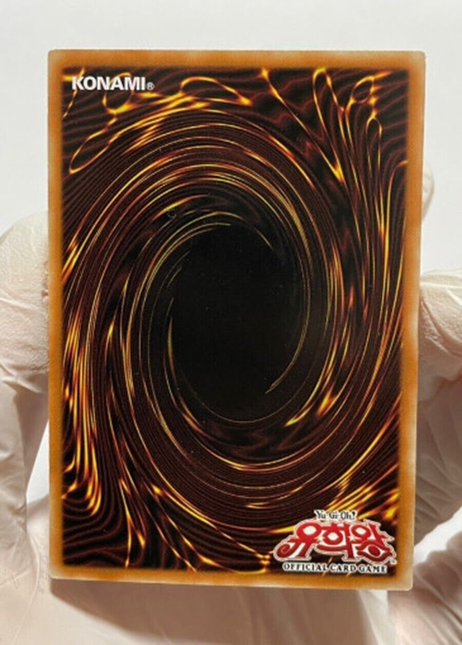 Yugioh OCG Dragon Master Knight Korean BACH-KRS01 Prismatic Secret Rare played