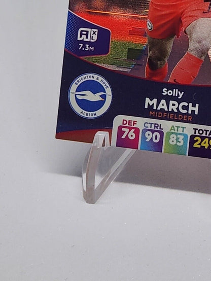 PANINI ADRENALYN XL PREMIER LEAGUE 2023/24 SOLLY MARCH GAME CHANGER NO 453 NM