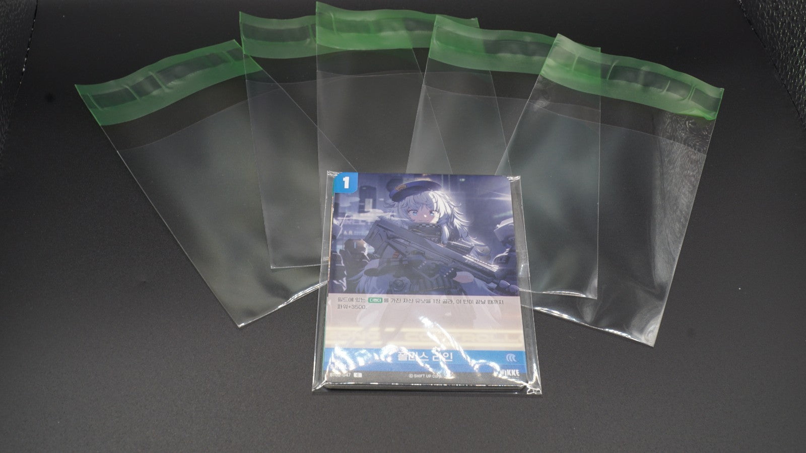 200pcs Clear OPP Resealable Bags 2.8 x 3.9 inch for Trading Card Sleeves Storage