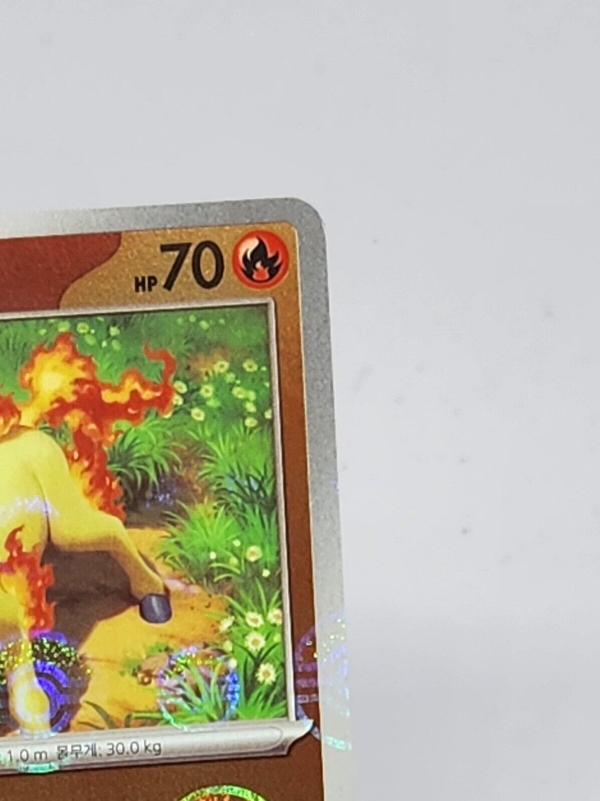 Ponyta Pokeball Reverse Holo 77/165 SV2a Pokemon 151 Korean Pokemon Card