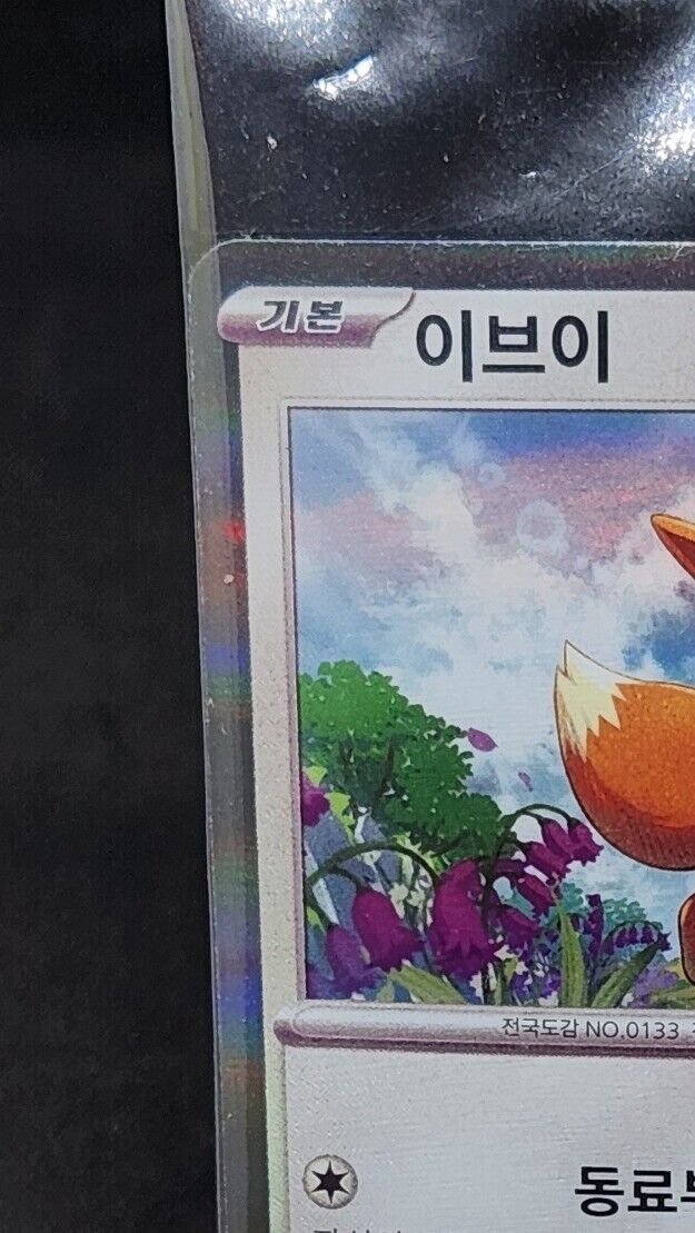 Eevee Promo 022/SV-P 2024 National Championships Participant Pokemon Korean seal
