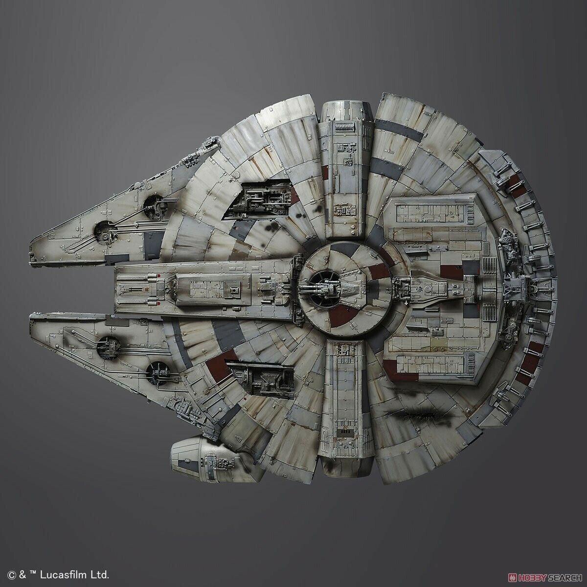 PG BANDAI 1/72 Star Wars Millennium Falcon Standard Ver. Authentic Fast ship