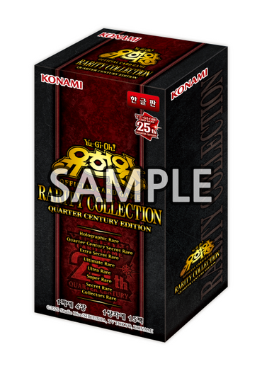 Rarity Collection Quarter Century Edition Korean YuGiOh OCG Duel Monsters