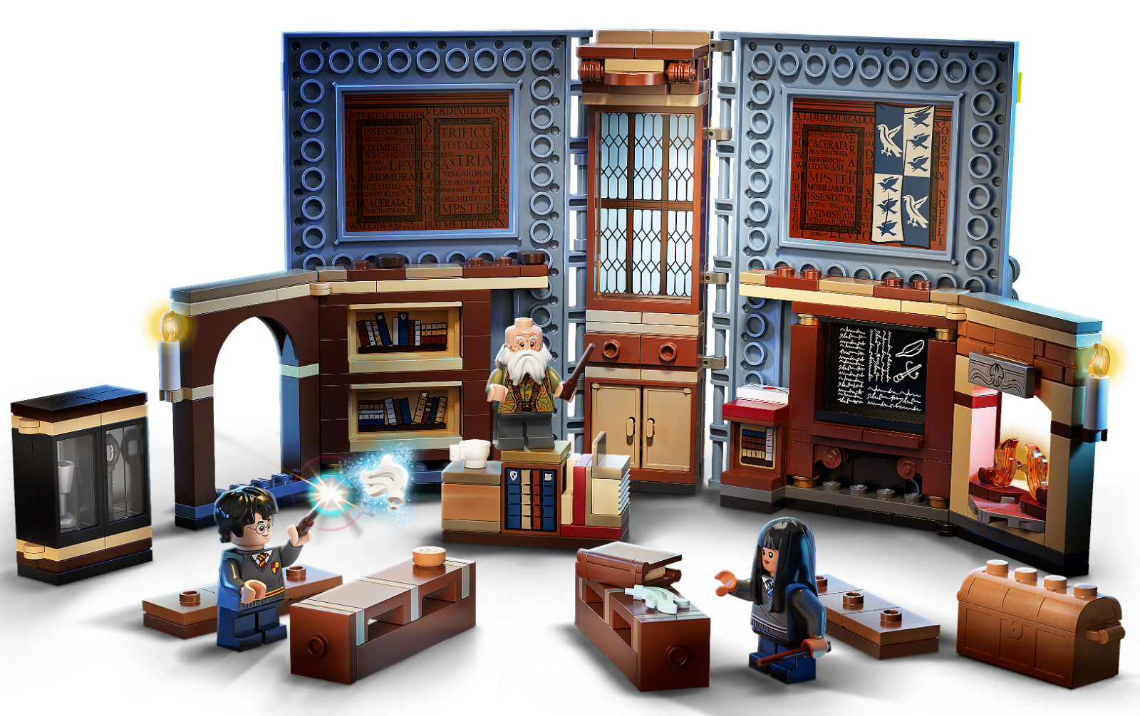LEGO Hogwarts Moment Charms Class Harry Porter Cho Chang Professor flitwick f/s