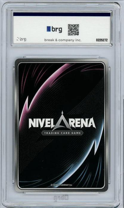 Scarlet SPR Signature Holo BT01-046 Nivel Arena Nikke TCG Korean 2024 Graded 9
