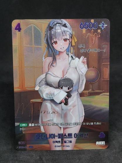 Modernia First affection BT02-021 SPR Signature holo nikke Korean NM