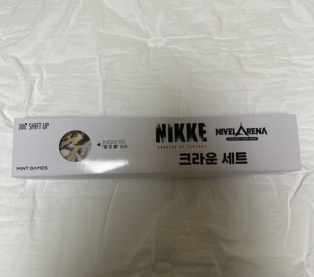 Nivel Arena Nikke Crown Playmat set Korea exclusive