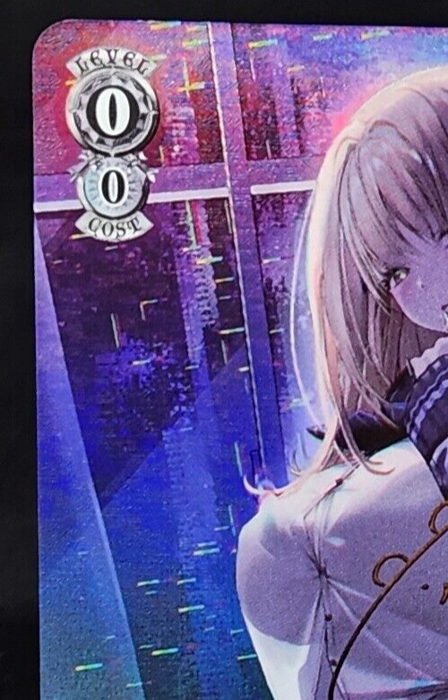 Tia NIK/S117-001SP NM Signed Weiss Schwarz NIKKE SP FOIL KOREAN VERSION