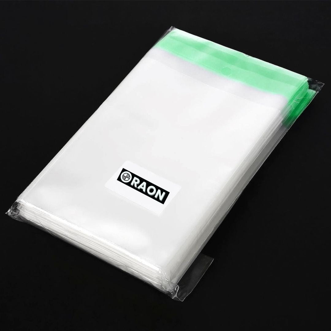 200pcs Clear OPP Resealable Bags 2.8 x 3.9 inch for Trading Card Sleeves Storage