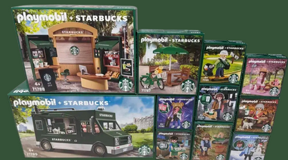 Starbucks Korea Exclusive 2024 Playmobil figures special edition Full set