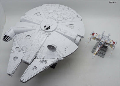 PG Millennium Falcon plastic model kit BANDAI Star Wars LED Kit included