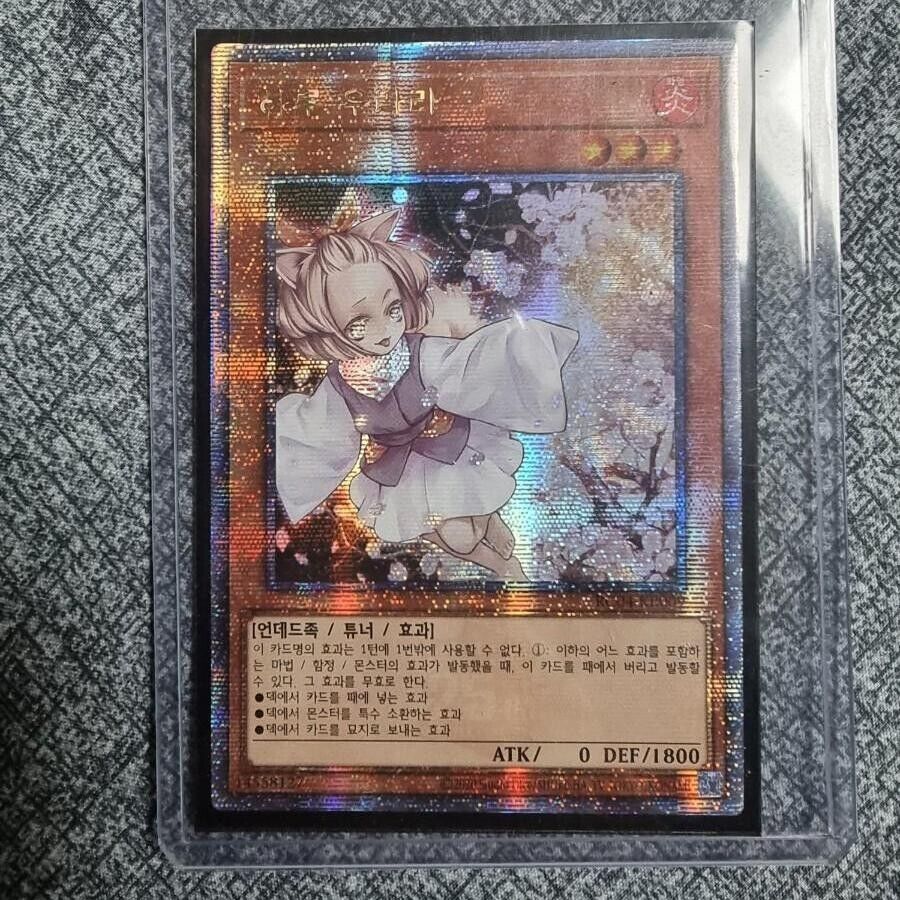 Yugioh OCG Ash Blossom Joyous Spring Quarter Century Secret Rare RC04-KR009