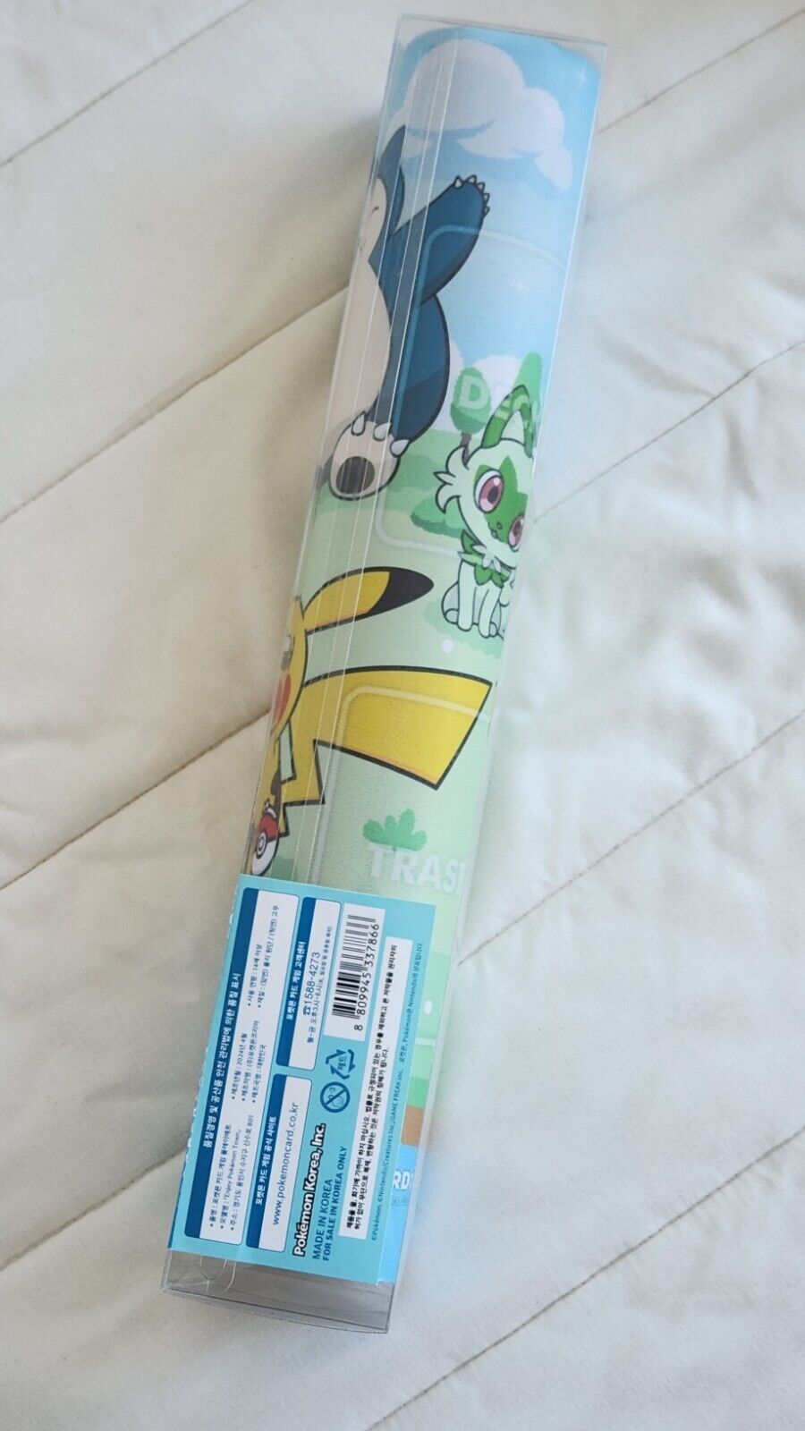 Enjoy POKEMON TOWN 2024 Laplas Pokemon card game playmat Korea exclusive